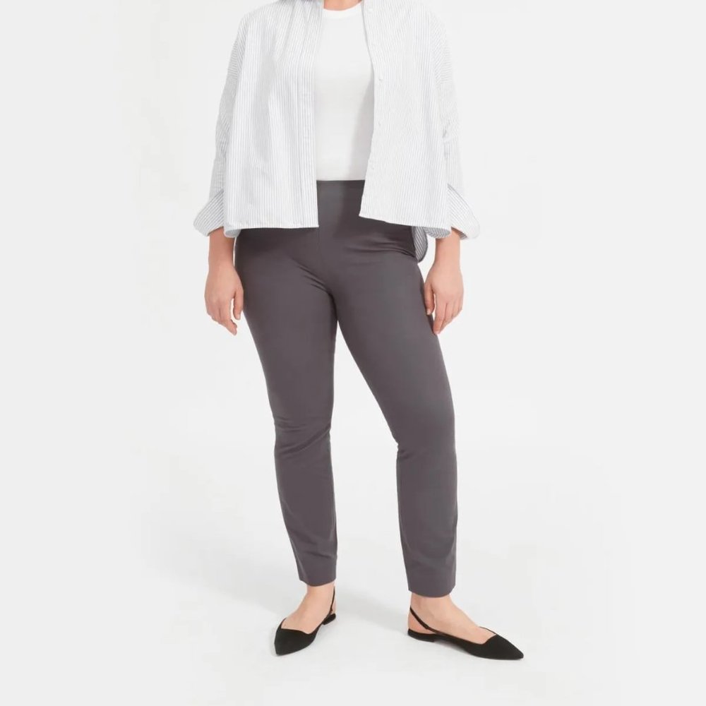 Everlane The Side-Zip Work Pant Slate Grey 14